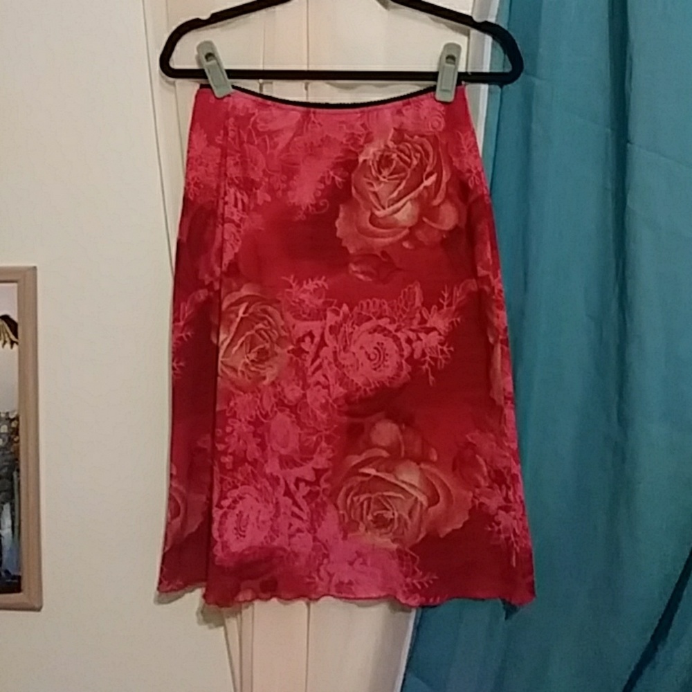 90s Floral Skirt